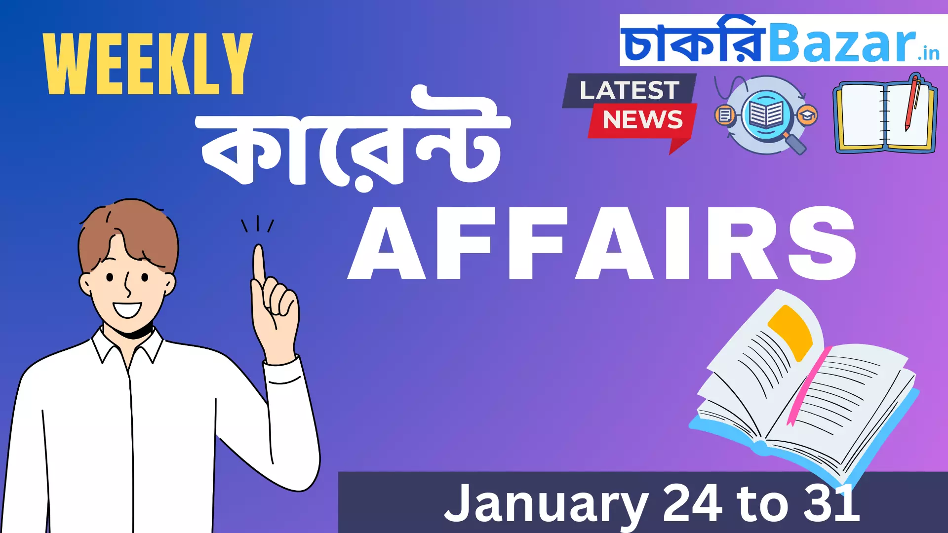 Latest Current Affairs 2024 January 24 to 31​